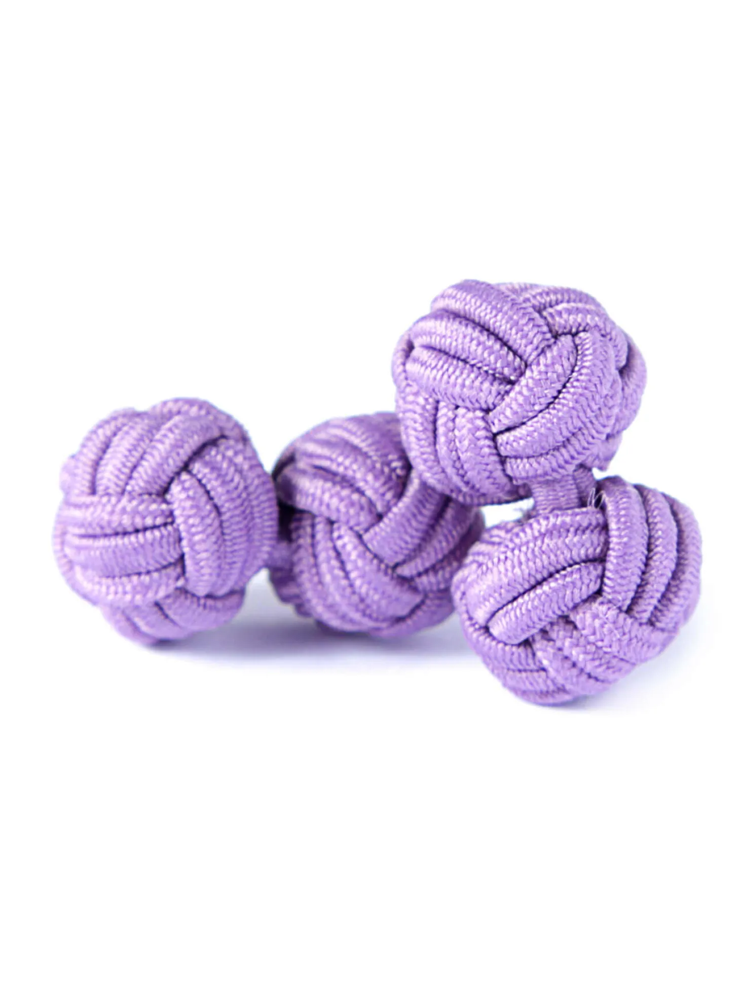 Assortiment de boutons de manchette passementerie pure soie unie