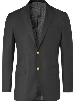 Blazer Dario ajusté pure laine piquée Reda