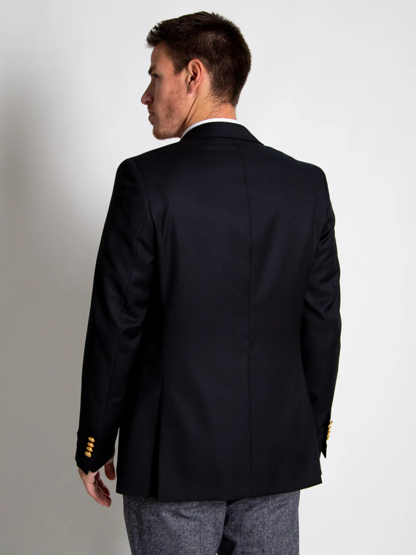 Blazer Dario ajusté pure laine piquée Reda