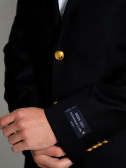 Blazer Dario ajusté pure laine piquée Reda