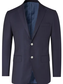 Blazer Dario ajusté pure laine piquée Reda
