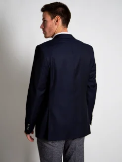 Blazer Dario ajusté pure laine piquée Reda