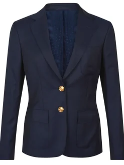 Blazer Lauren pure laine à boutons dorés