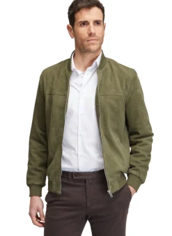 Blouson Teddy en daim