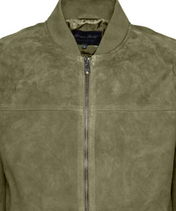 Blouson Teddy en daim