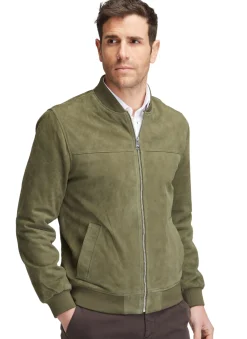 Blouson Teddy en daim