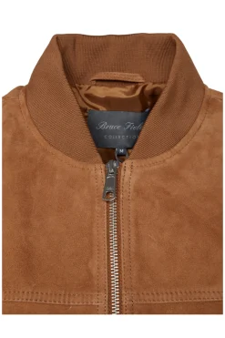 Blouson Teddy en daim