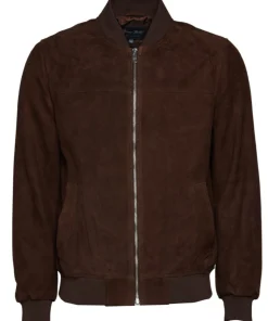 Blouson Teddy en daim