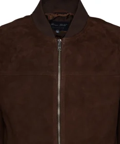 Blouson Teddy en daim