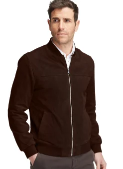 Blouson Teddy en daim