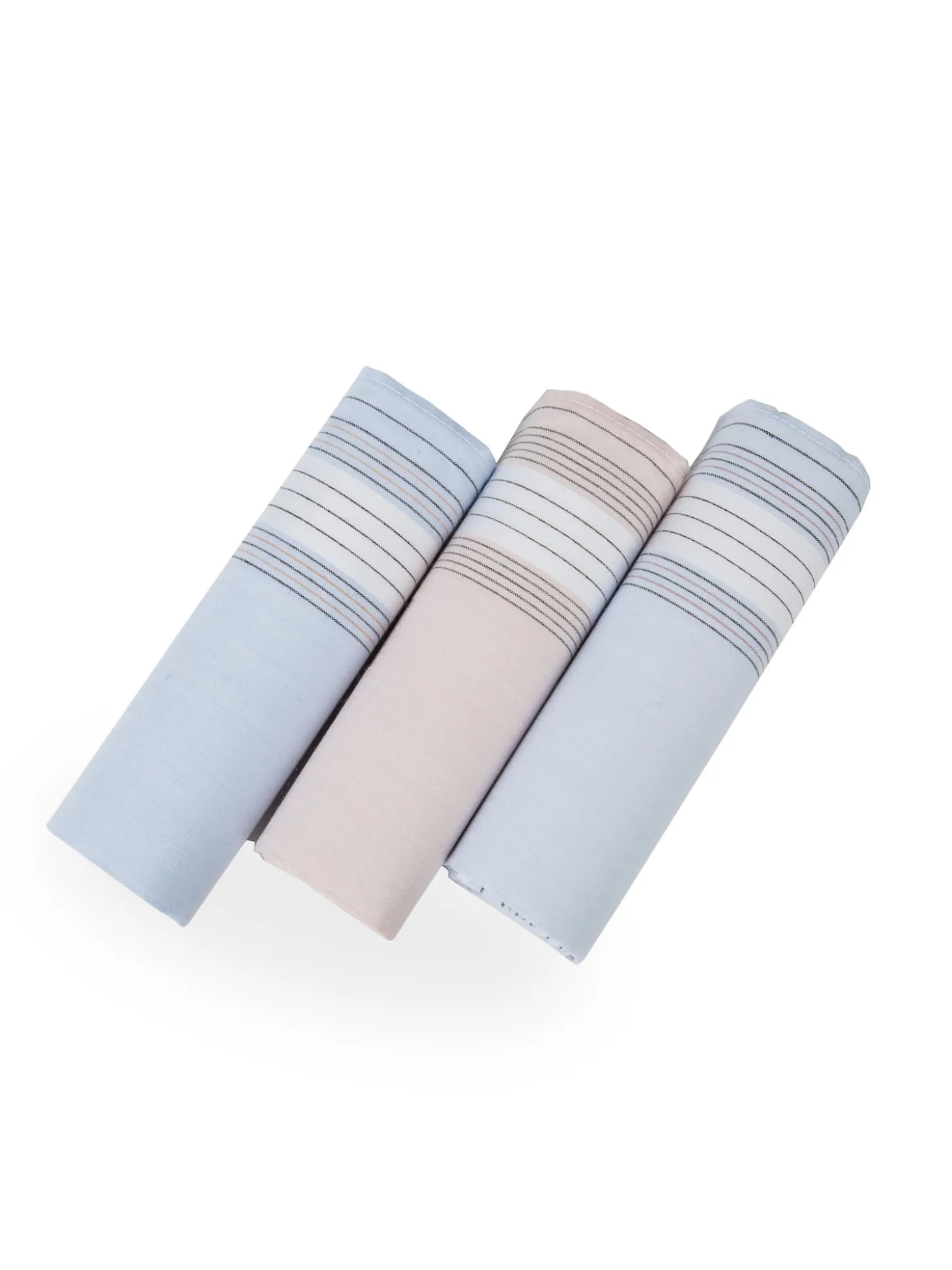 Boite de 3 mouchoirs en pur coton