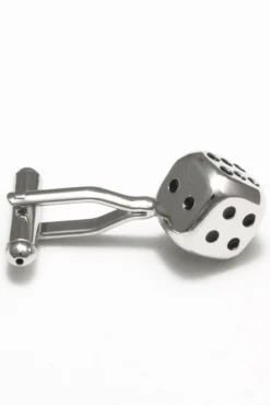 Boutons de manchette dés àjouer