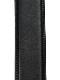 Ceinture homme cuir lisse surpiqué ton sur ton
