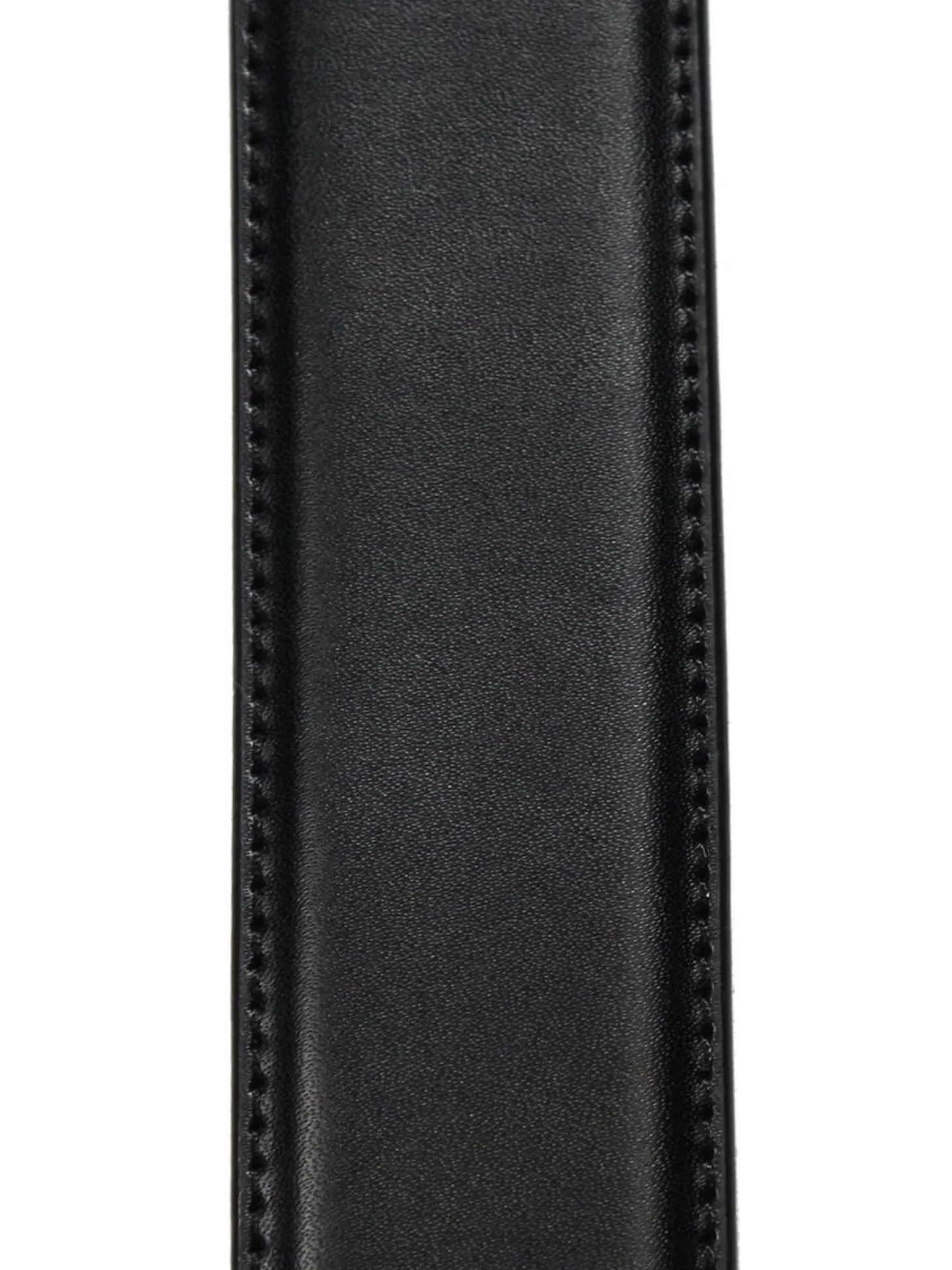 Ceinture homme cuir lisse surpiqué ton sur ton