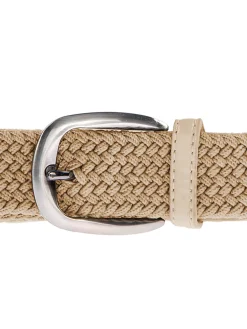 Ceinture tressée élastique
