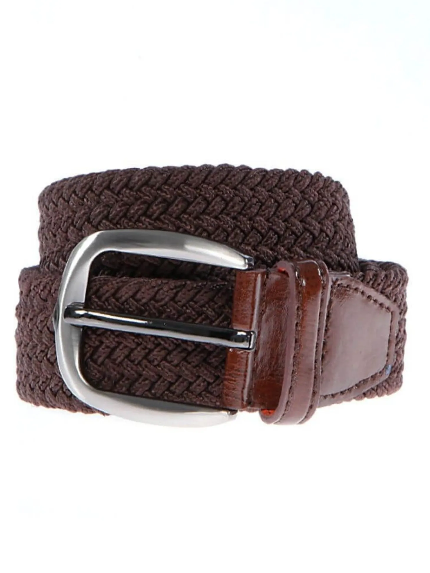Ceinture tressée élastique