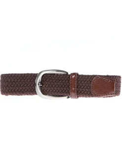 Ceinture tressée élastique