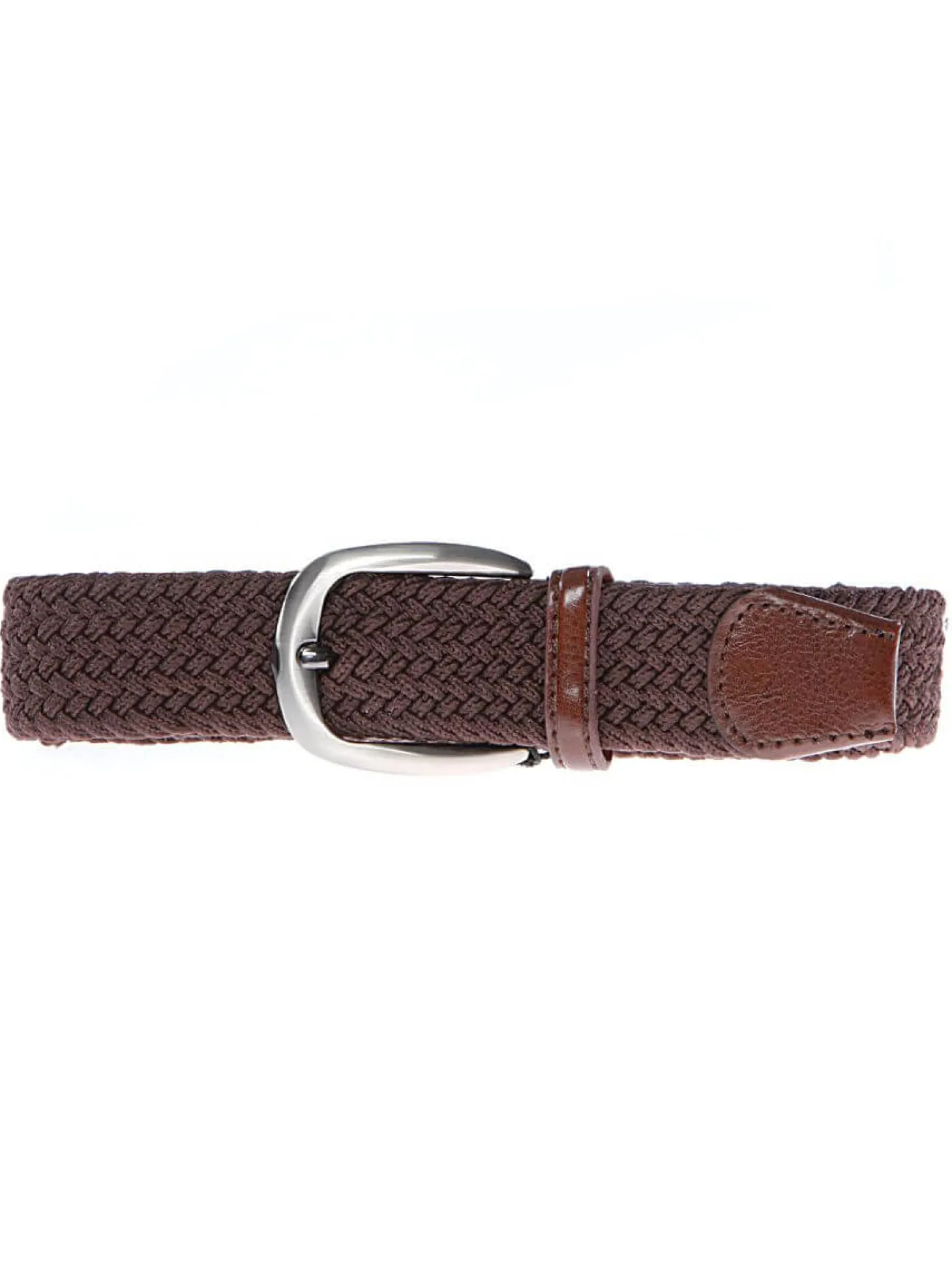 Ceinture tressée élastique