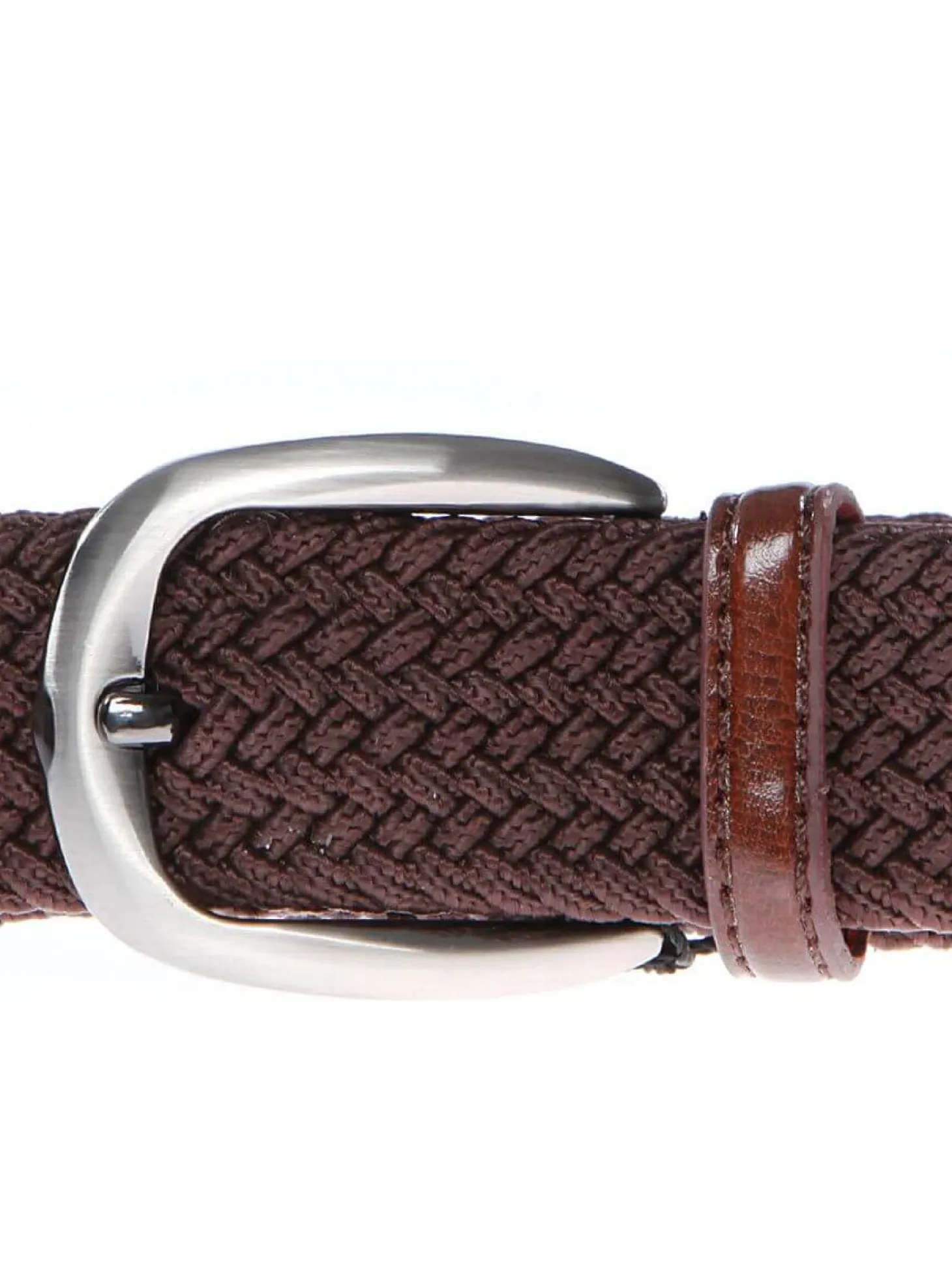 Ceinture tressée élastique