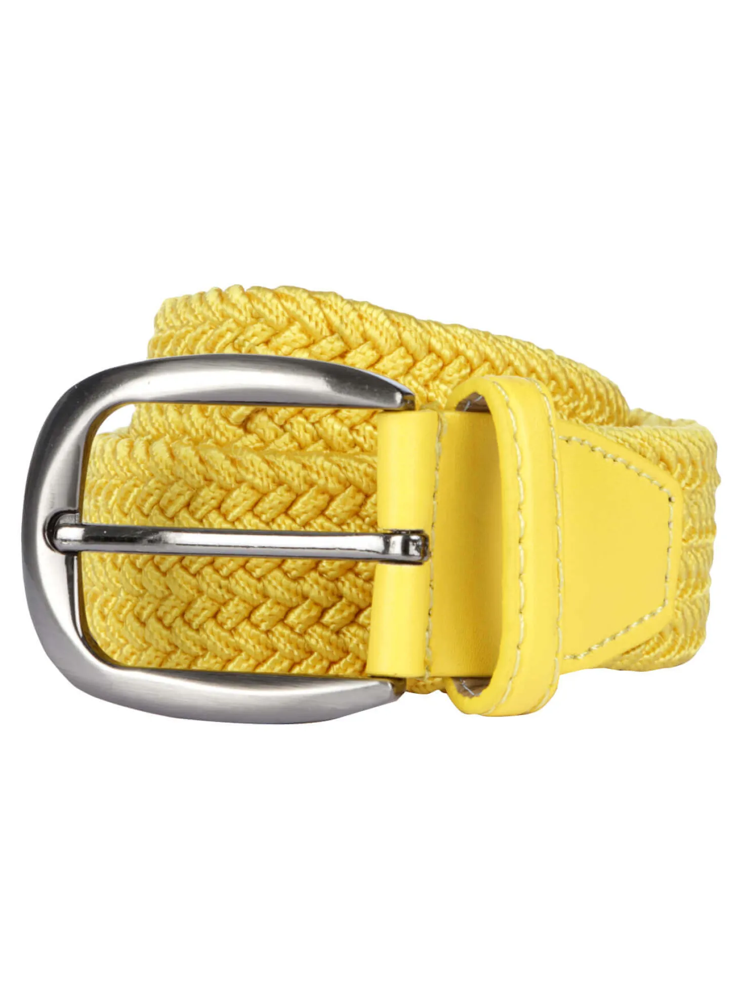 Ceinture tressée élastique
