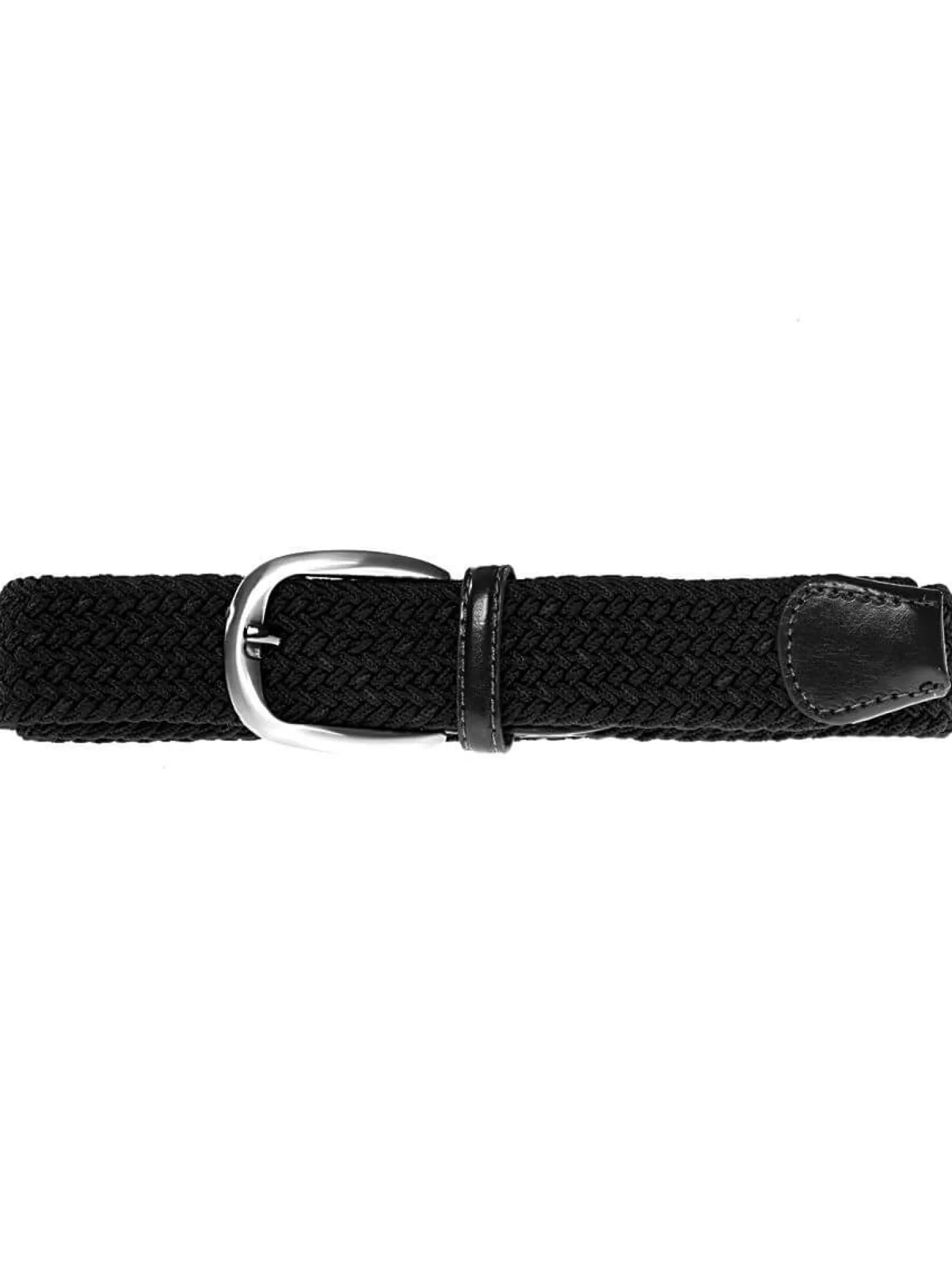 Ceinture tressée élastique