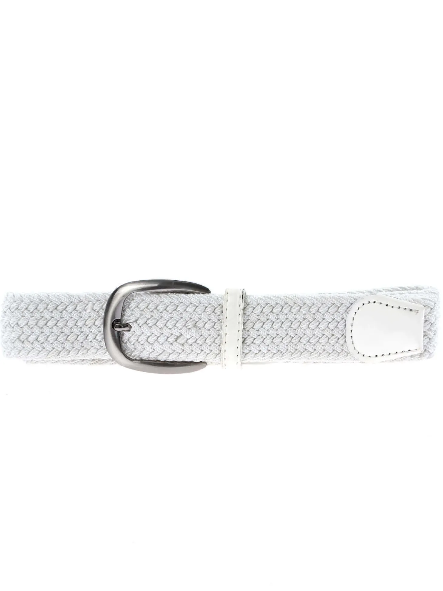 Ceinture tressée élastique