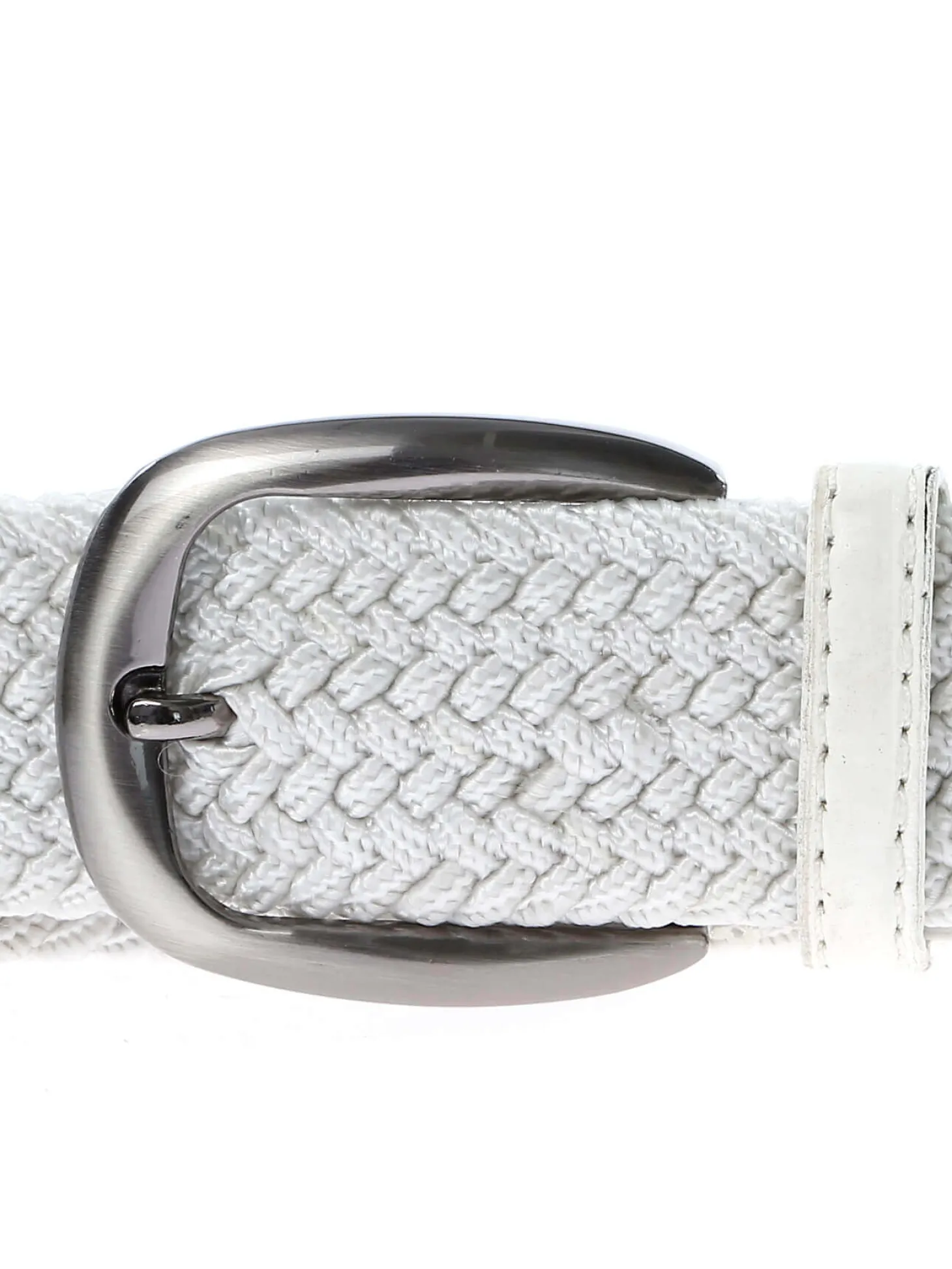 Ceinture tressée élastique