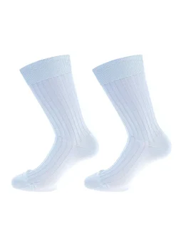 Chaussettes colorées en fil d'Ecosse 100% coton