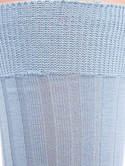 Chaussettes colorées en fil d'Ecosse 100% coton