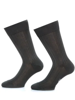 Chaussettes homme en fil d'Ecosse 100% coton