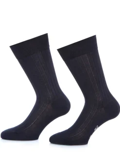 Chaussettes homme en fil d'Ecosse 100% coton