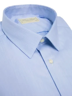 Chemise Alexian coupe classique pur coton finement rayée Monarques