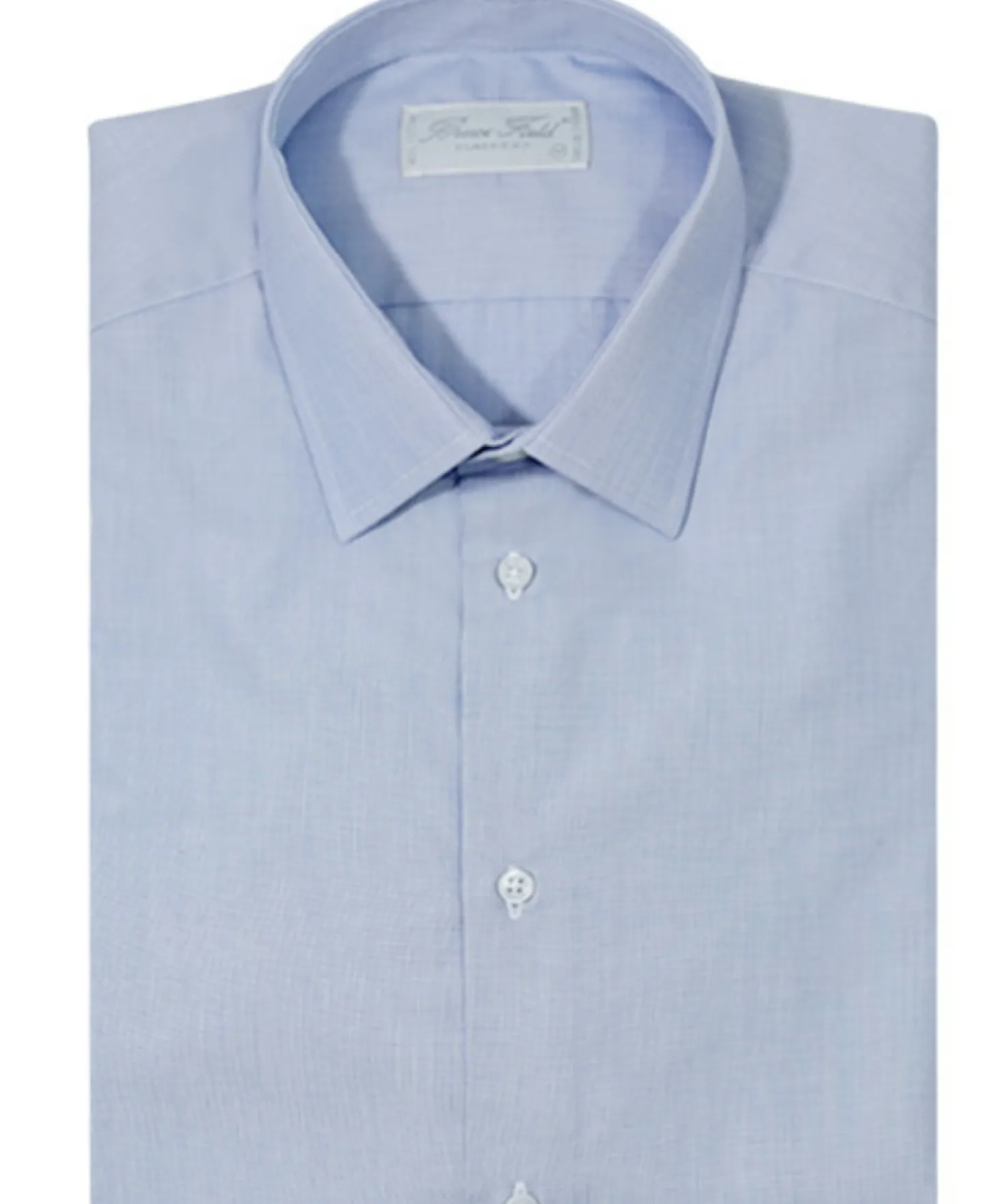 Chemise Alexian coupe classique en pur coton fil à fil