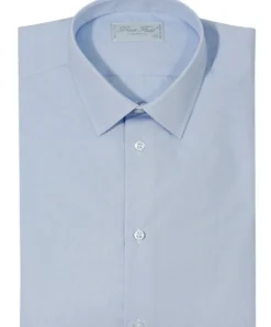 Chemise Alexian coupe classique en pur coton fil à fil