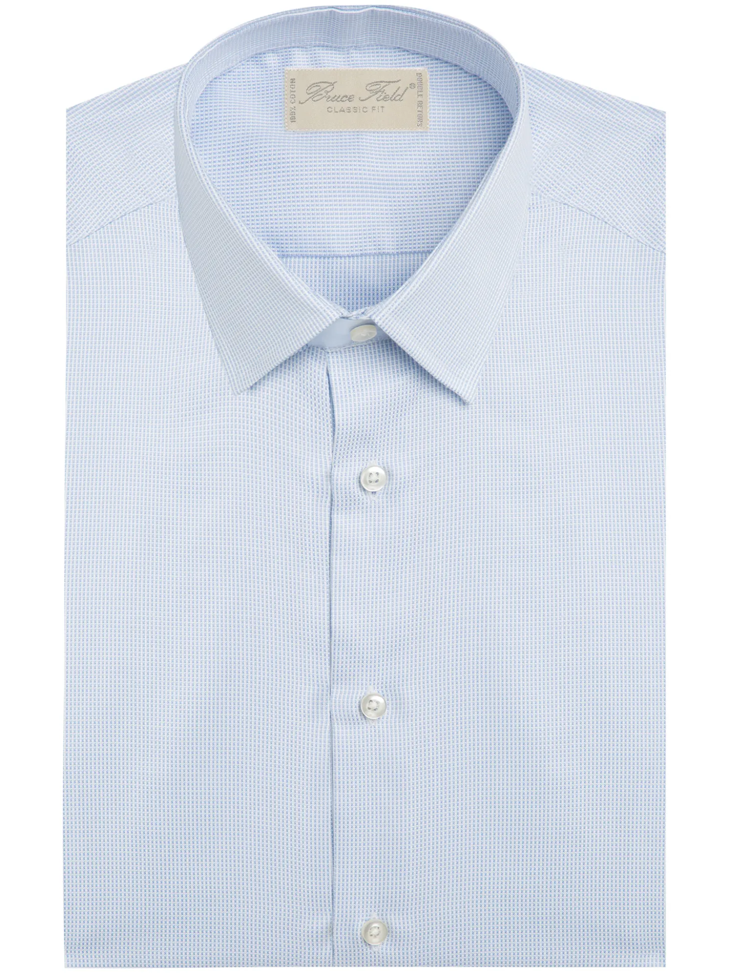 Chemise Alexian coupe classique pur coton piqué Lisbonne