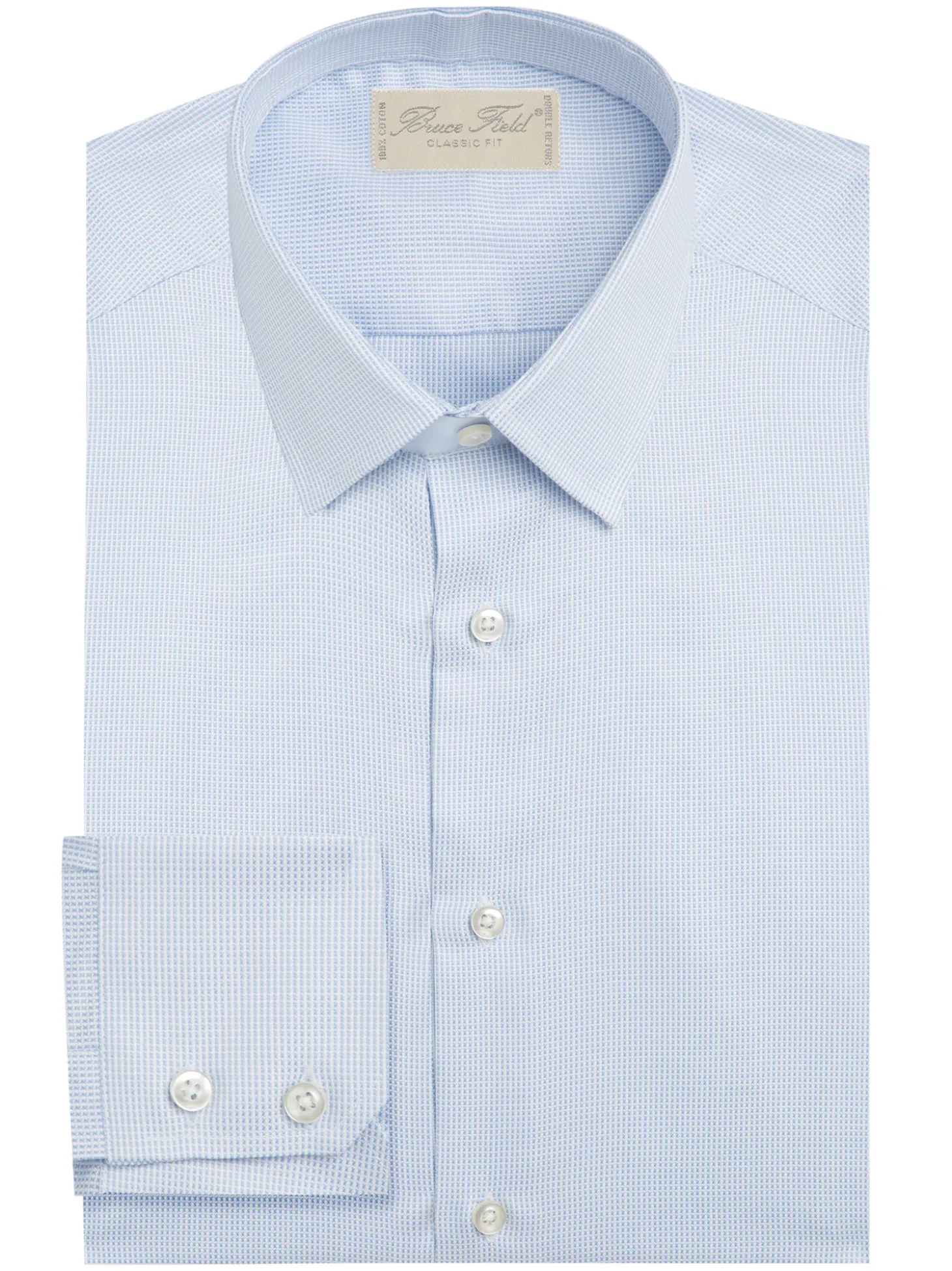 Chemise Alexian coupe classique pur coton piqué Lisbonne
