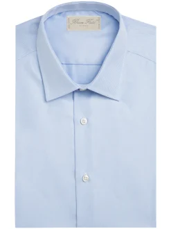 Chemise Benton cintrée en twill pur coton Medici