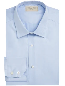 Chemise Benton cintrée en twill pur coton Medici