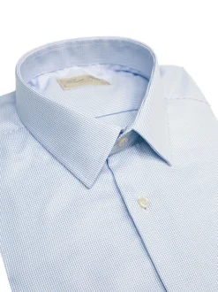 Chemise Benton cintrée pur coton piqué Lisbonne