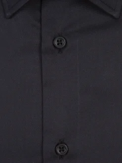 Chemise Benton cintrée pur coton unie Palma