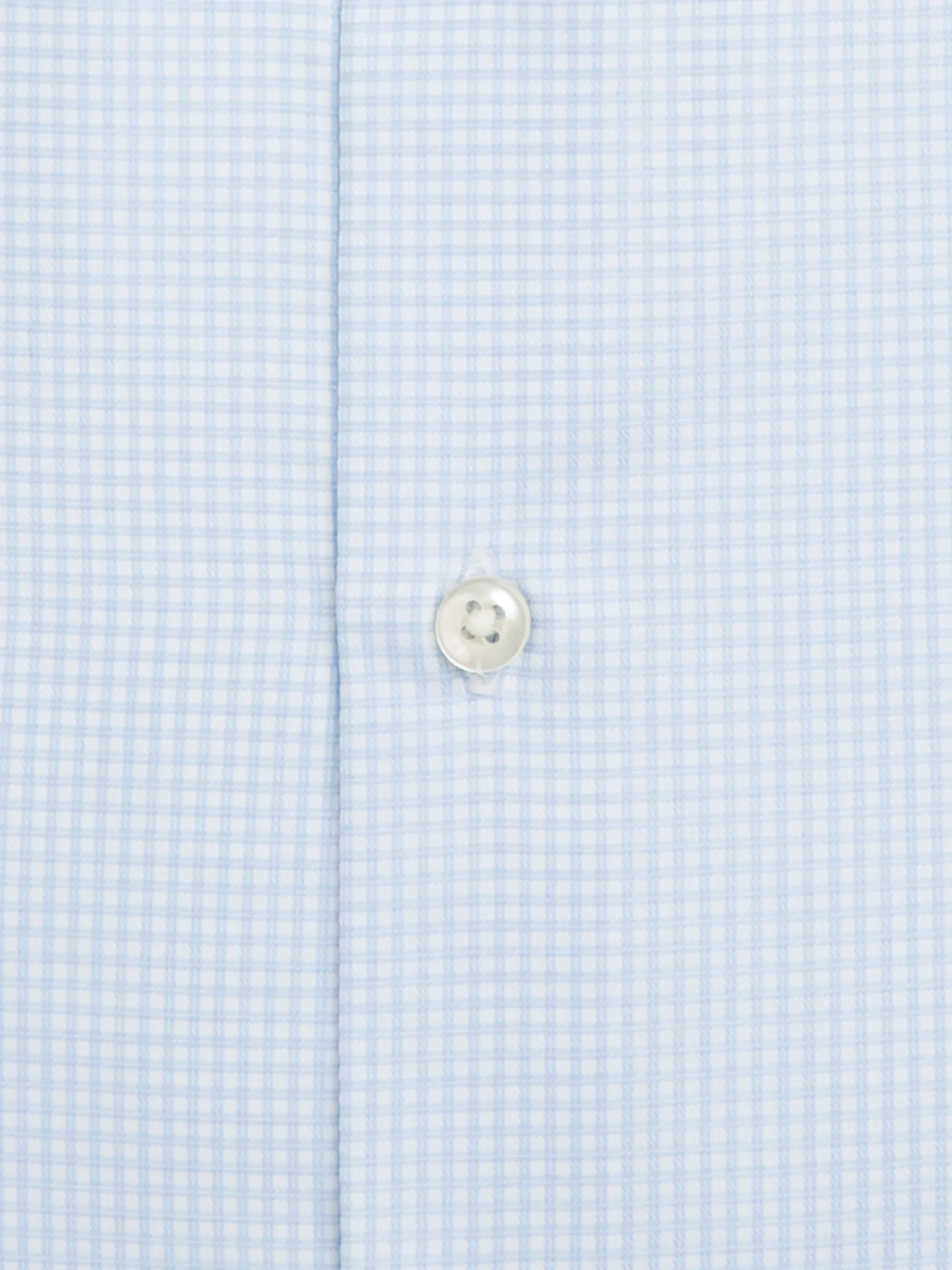 Chemise Benton cintrée pur coton à petit carreaux Mondragone