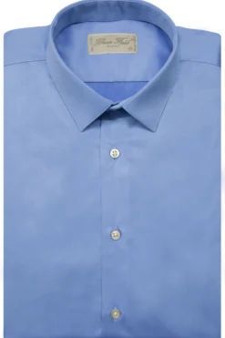 Chemise Benton cintrée pur coton unie Palma