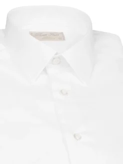 Chemise Benton cintrée pur coton unie Palma