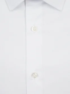 Chemise Benton cintrée pur coton unie Palma