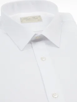 Chemise Dan coupe très cintrée pur coton Palma