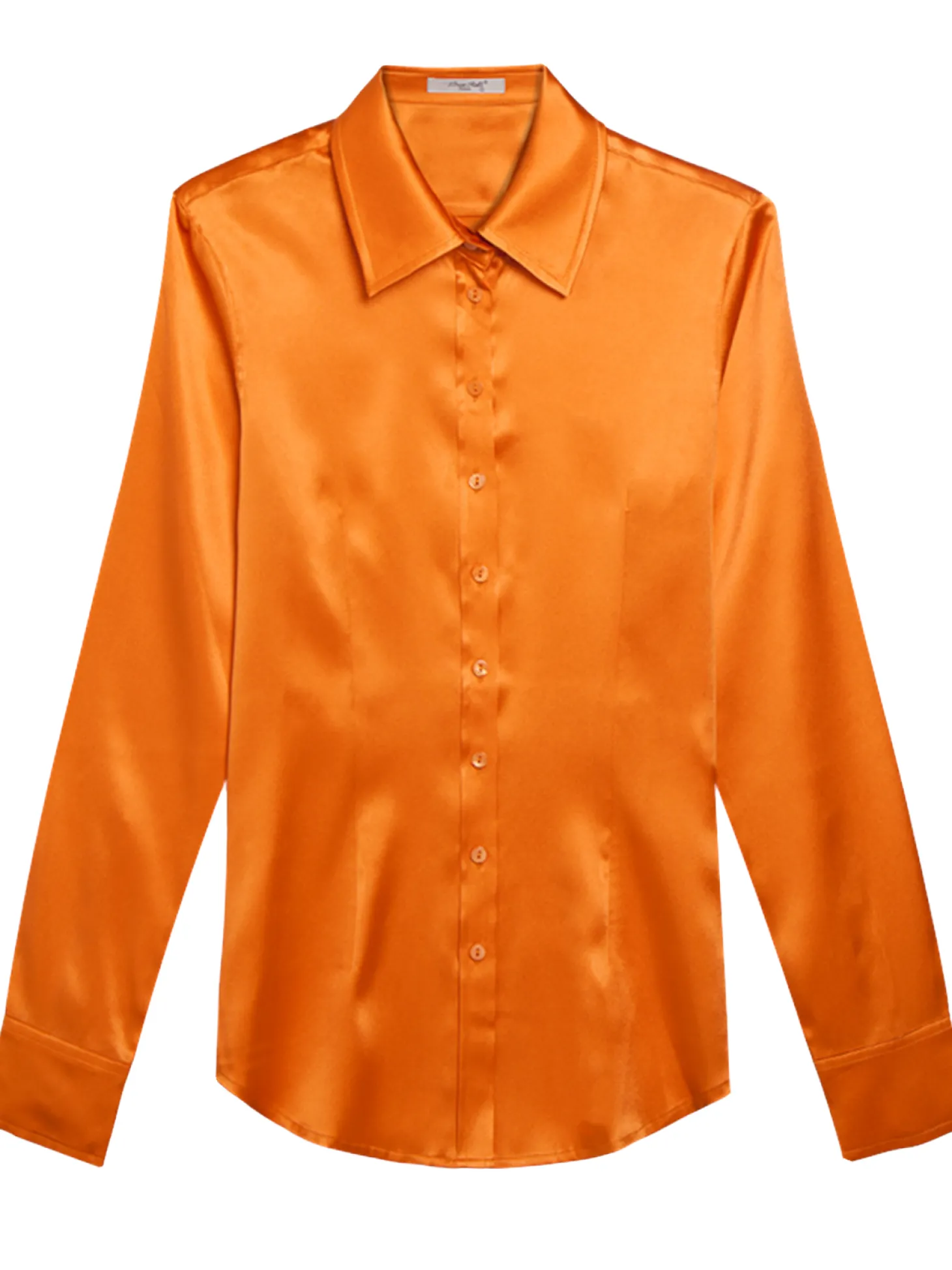 Chemisier cintré satin pure soie Victoria