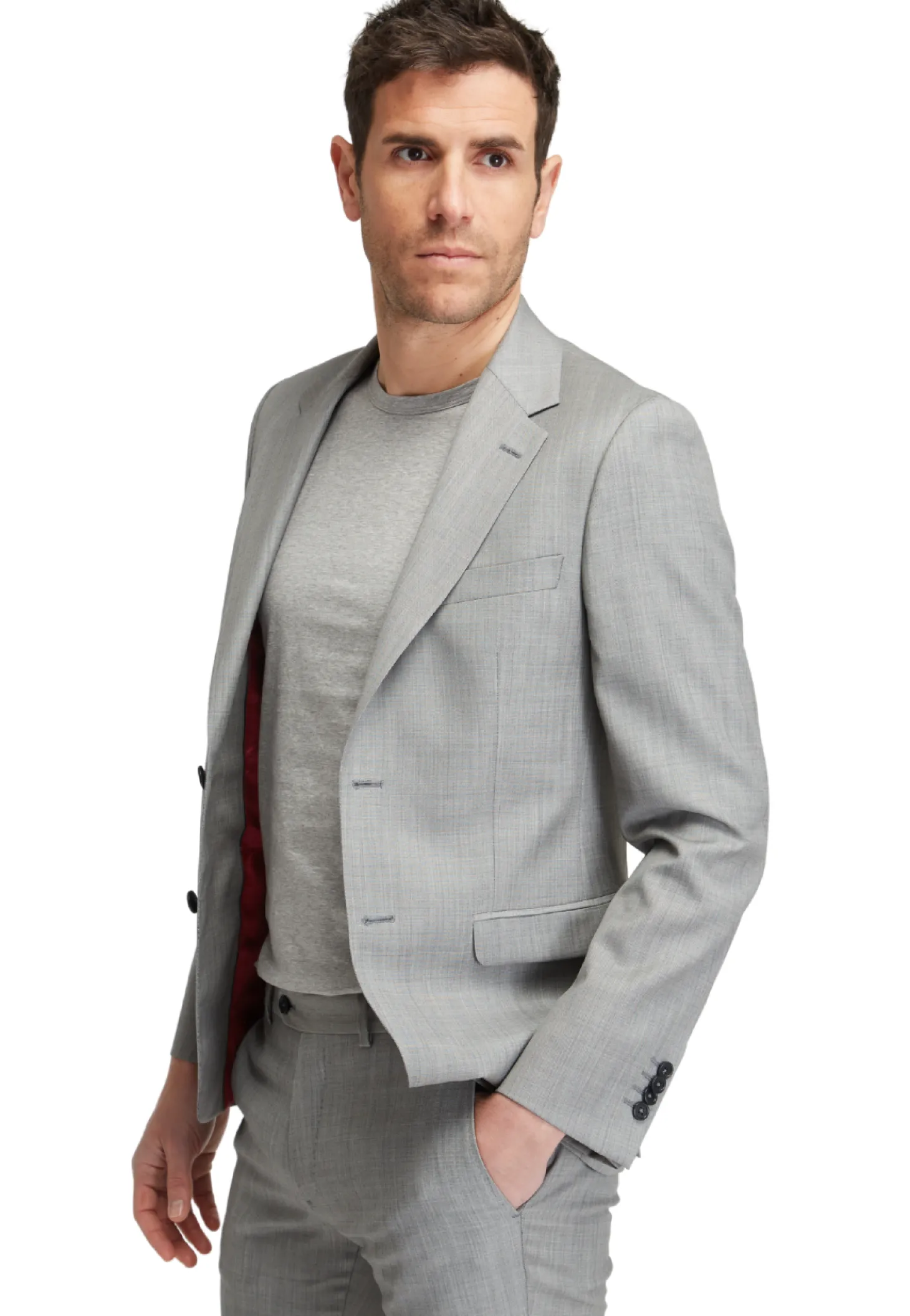 Costume Daniel cintré pure laine Super 110's Vitale Barberis Canonico