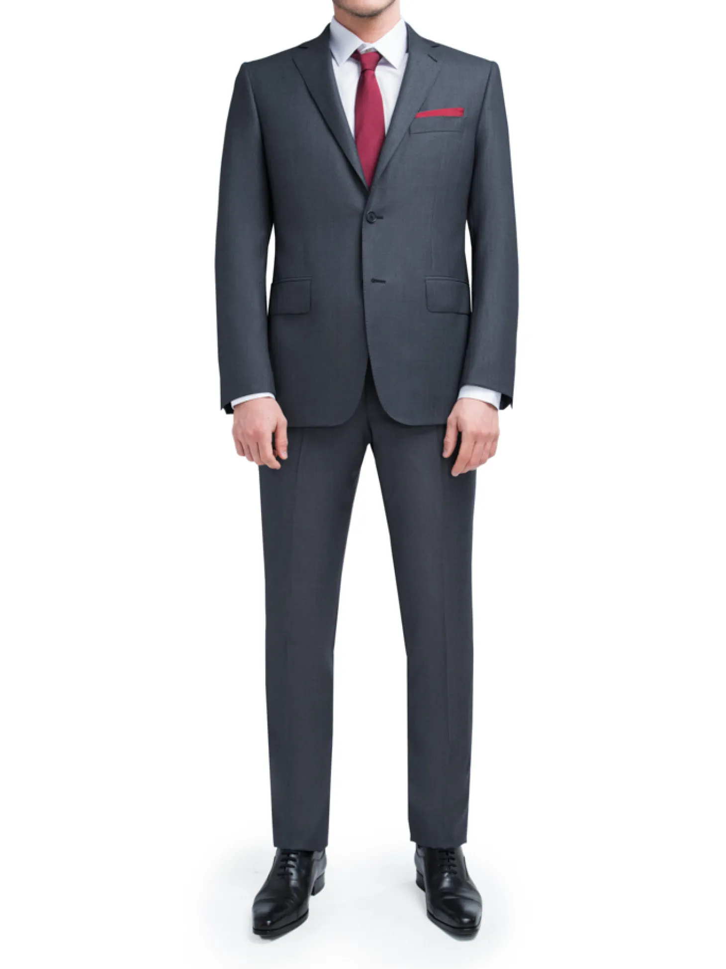 Costume Didier grande taille ajustée pure laine Super 110's Vitale Barberis Canonico