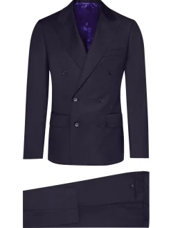 Costume Mathieu coupe croisée moderne pur laine Vitale Barberis Canonico