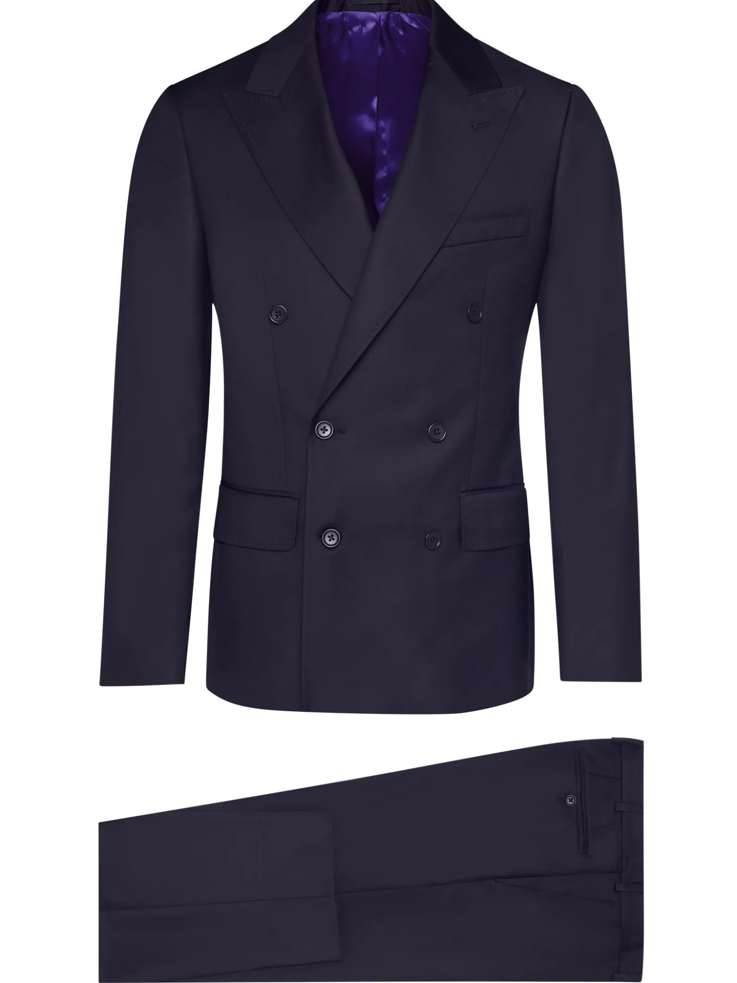Costume Mathieu coupe croisée moderne pur laine Vitale Barberis Canonico